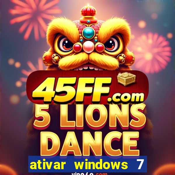 ativar windows 7 pelo cmd